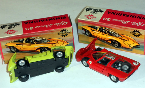 Miniature 1:43 - MERCURY - ALFA ROMÉO 33 PININ FARINA N°53 Miniature 1:43 - MERCURY - ALFA ROMÉO 33 PININ FARINA N°53
